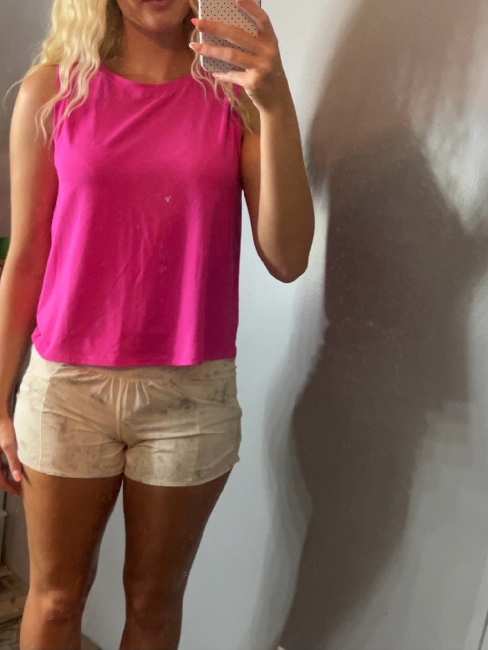GAP Hot Pink Sleeveless Tank Top NWT